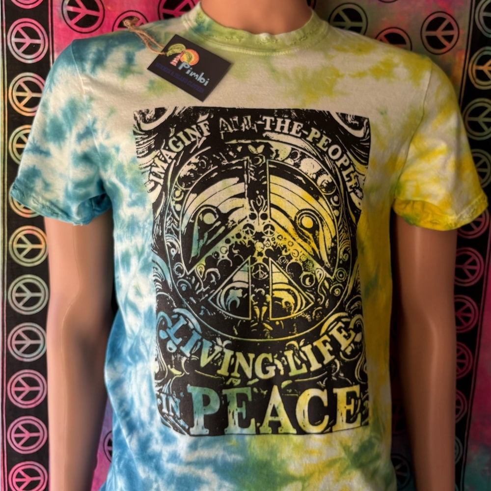 Tie-Dye Peace Graphic Tee